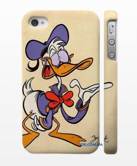 Печать на чехле iPhone 4/4S с дизайном Скрудж Макдак Печать на чехле iPhone 4/4S с дизайном Скрудж Макдак