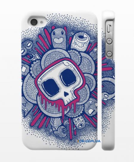 Стильный Swag чехол на iPhone 4/4S Дизайнерский череп Стильный Swag чехол на iPhone 4/4S Дизайнерский череп