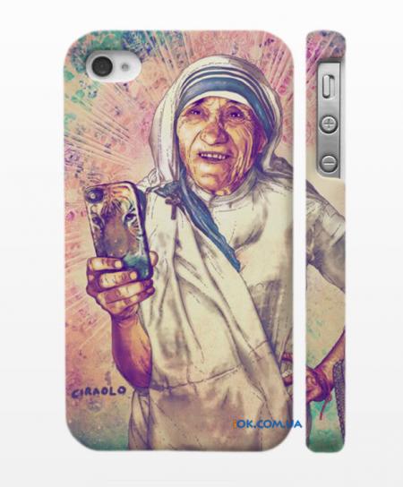 Накладка на iPhone 4,4S Мать Тереза от Фаб Кираоло Накладка на iPhone 4,4S Мать Тереза от Фаб Кираоло