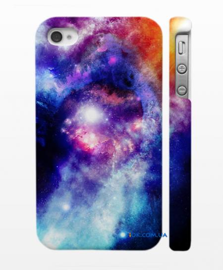 Авторская накладка для iPhone 4/4S, вселенная Авторская накладка для iPhone 4/4S, вселенная