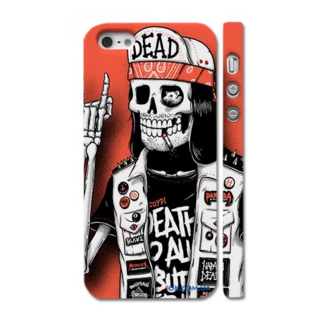 Swag чехол для iPhone 5, череп в кепке Swag чехол для iPhone 5, череп в кепке