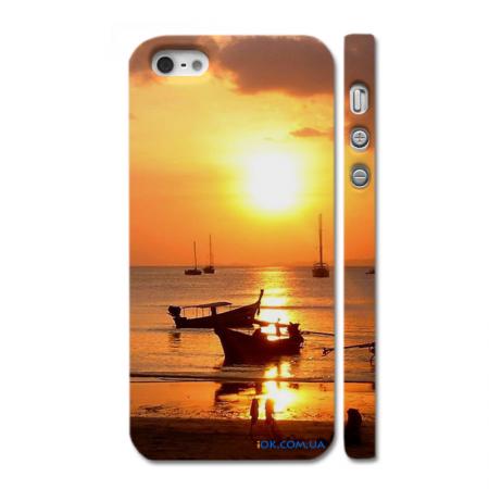 Авторское фото на кейсе для iPhone 5, закат