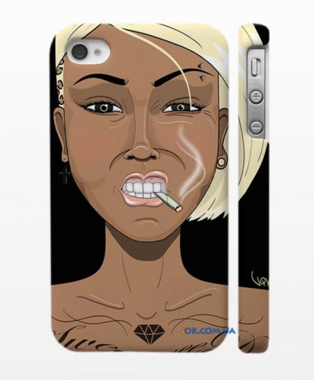 Купить кейс на смартфон iPhone 4, 4S бросай курить Купить кейс на смартфон iPhone 4, 4S бросай курить