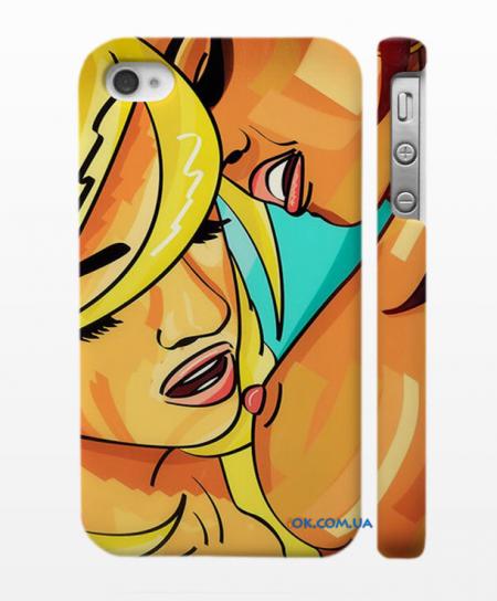 Дизайн Gruf кейс для iPhone 4,4S - девушки Дизайн Gruf кейс для iPhone 4,4S - девушки