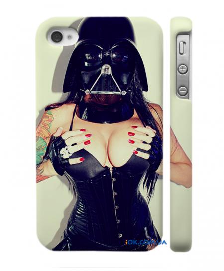 Чехол Swag на iPhone 4, 4S роковая красотка Чехол Swag на iPhone 4, 4S роковая красотка