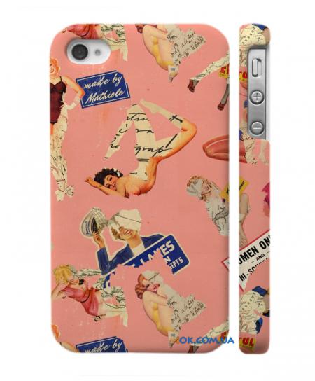 Чехол с рисунком на iPhone 4, 4S Пазлы Чехол с рисунком на iPhone 4, 4S Пазлы