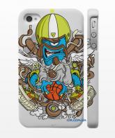 Печать на кейсе iPhone 4/4S - дизайн Футболист Печать на кейсе iPhone 4/4S - дизайн Футболист