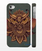 Swag чехол на iPhone 4/4S, Крутая сова Swag чехол на iPhone 4/4S, Крутая сова