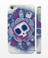 Стильный Swag чехол на iPhone 4/4S Дизайнерский череп Стильный Swag чехол на iPhone 4/4S Дизайнерский череп