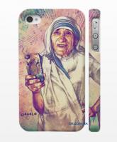 Накладка на iPhone 4,4S Мать Тереза от Фаб Кираоло Накладка на iPhone 4,4S Мать Тереза от Фаб Кираоло
