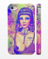Дизайн художника Фаб Кираоло, чехол для iPhone 4/4S, Клеопатра Дизайн художника Фаб Кираоло, чехол для iPhone 4/4S, Клеопатра
