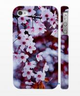 Женский кейс для iPhone 4, 4S Вишня в цвету Женский кейс для iPhone 4, 4S Вишня в цвету