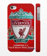 Купить чехол c логотипом "Liverpool" на Айфон 4, 4с Купить чехол c логотипом "Liverpool" на Айфон 4, 4с