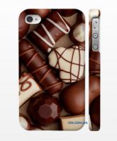 Чехол с вкусным принтом на iPhone 4/4S, конфетки Чехол с вкусным принтом на iPhone 4/4S, конфетки