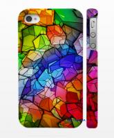 Печать на пластиковом чехле iPhone 4,4S "Мозаика" Печать на пластиковом чехле iPhone 4,4S "Мозаика"