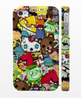 Крутой кейс для iPhone 4,4S - Мультяшный клип-арт Крутой кейс для iPhone 4,4S - Мультяшный клип-арт