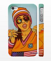 Дизайн Gruf кейс на iPhone 4,4S - девушка Swag Дизайн Gruf кейс на iPhone 4,4S - девушка Swag