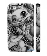 Прикольный чехол на iPhone 4, 4S Котэ Прикольный чехол на iPhone 4, 4S Котэ